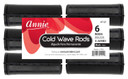 3 Packs Of Annie Cold Wave Rods (Xtra Jumbo) #1121 6Pcs/Packblack