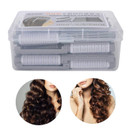 Hair Perm Rods Hair Rollers Perming Rods Curlers, 20Pcs/Set Hair Perm Rods Fluffy Perming Rod Hair Roller Curler For Hairdressing Tool Kit (03)3