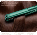 Rosily Glossmine R3 Hair Straightener 480 Degrees| 1 Inch Nano Titanium Flat Iron Professional | Hair Straightening Iron With Lcd Display And Lock | Dual Voltage Adjustable Temperature 140-480Silver Green