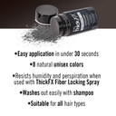 Ardell Thick Fx Grey Hair Building Fiber For Fuller Hair Instantly, 0.42 Ozgrey Hair