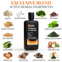 Biotin Hair Growth Conditioner For Men And Women - Treatment For Thinning Hair And Hair Loss With Natural And Vegan Dht Blockers - Caffeine, Saw Palmetto, Niacin, Zinc - Cruelty And Paraben Free