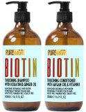 Biotin Shampoo And Conditioner ?Set - ?Sulfate Free Thickening Deep Treatment ?With? Morrocan Argan Oil - Deep Moisturizing Treatment For Dry, Damaged Hair - For Women And Men