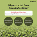 Kundal White Musk Anti-Hair Loss Caffeine Scalp Care Deep Cleansing Shampoo X2 Bottles 300Ml