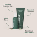 Regrowz Hair Growth Thickening Treatment Set - Advanced Scalp Stimulant & Restoration Serum - Natural Anti Hair Loss Thinning Care, Promote Fullness & Thickness for Men & Women - 3 Month Supply