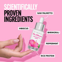 St. Tropica Tru Bloom Hair Growth Serum For Fuller, Thicker Hair | With Scientifically Proven Ingredients Like Peppermint Oil, Caffeine, Saw Palmetto, Green Tea Extract, Red Ginseng & More