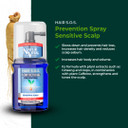 Naturvital Unisex Natural Hair Sos Prevention Spray For Sensitive Scalp, Cruelty-Free & Paraben-Free