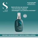 Alfaparf Milano Semi Di Lino Reconstruction Reparative Anti-Breakage Daily Fluid For Damaged Hair - Repairs, Detangles, Protects, Adds Shine - Vegan Formula - 4.23 Fl. Oz