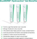 Convatec Duoderm Hydroactive Sterile Gel, 30 Grams Tube For Management Of Partial And Full-Thickness Wounds, Aids Autolytic Debridement, 187987, Box Of 3 Tubes