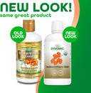 Dynamic Health Seabuckthorn Gold, Usda Certified Organic Sea Buckthorn, Omegas 3, 6, 9, No Additives, Antioxidant Support, Vegan, Gluten-Free, Non Gmo, Bpa-Free, 32 Fl Oz