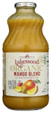 Lakewood Organic Mango Juice Blend, 32-Ounce Bottles (Pack Of 6)