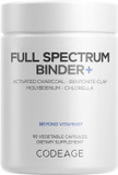 Codeage Binder + Systemic Binder Supplement - Activated Charcoal Pills, Bentonite Clay Mineral Powder, Fulvic & Humic Acids, Molybdenum, Carbon Forms - 90 Capsules Codeage Binder + Systemic Binder Supplement - Activated Charcoal Pills, Bentonite Clay Mineral Powder, Fulvic & Humic Acids, Molybdenum, Carbon Forms - 90 Capsules