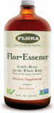 Flora Flor Essence Liquid Tea Blend 32Oz Large - Gentle Detox Cleanse With Burdock Root, Slippery Elm, Kelp, Thistle - Premium Organic Ingredients