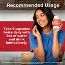 Health Plus Colon Cleanse Digestive Support | All Natural Daily Fiber For Toxin Elimination To Reduce Bloating | Supports Heart Health | 200 Capsules, 33 Servings