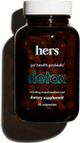 Hers Detox Supplement - Women'S Probiotic Supplement For Detoxing - Helps Support A Healthy Digestive System - Vegetarian - 30 Capsules