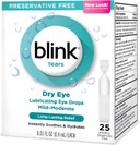 Blink Tears Lubricating Eye Drops Mild-Moderate Dry Eye, 25 Pk - 0.01 oz, Pack of 2