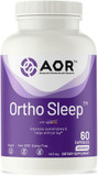 Aor, Ortho Sleep, Improves Overall Sleep & Helps With Jet Lag, Natural Supplement With Gaba, Melatonin, L-Theanine, Vegan, 30 Servings (60 Capsules)