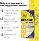 Bach Rescue Sleep Liquid Melts, Natural Orange Vanilla Flavor, Sleep & Stress Relief Aid, Homeopathic Flower Essence, Free Of Melatonin, Gluten & Sugar, Non-Alcohol, Non-Narcotic, 6 Packs, 28 Ct Each