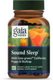 Gaia Herbs Sound Sleep - Natural Sleep Support To Promote Calm & Relaxation To Support Restful Sleep - With Valerian Root, Passionflower & More - 60 Vegan Liquid Phyto-Capsules (20-Day Supply)60 Count (Pack Of 1)