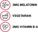 Gnc Melatonin 3Mg - Twin Pack120 Servings (Pack Of 2)