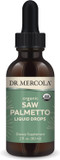Dr. Mercola Saw Palmetto Liquid Drops, 2 Fl. Oz. (60 Ml), 30 Servings, Dietary Supplement, Supports Normal Detoxification Processes, Non-Gmo, Certified Usda Organic