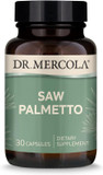 Dr. Mercola Saw Palmetto, 30 Servings (30 Capsules), Dietary Supplement, Supports Normal Detoxification Processes, Non-Gmo