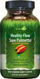 Irwin Naturals Healthy Flow Saw Palmetto With Zinc, Beta Sitosterols, Turmeric, Stinging Nettle & Pumpkin Seed - Promotes Healthy Prostate & Urinary Flow - Antioxidant Support - 60 Liquid Softgels
