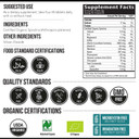 Organic Spirulina Tablets (360 Tablets) - Made With Parryã¢Â® Spirulina, The Best Spirulina In The World, Highest Nutrient Density - Non-Irradiated, 3 Organic Certifications (90 Servings)