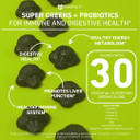 Purefinity Super Greens Gummies  Daily Supergreens With Spirulina, Alfalfa, Spinach, Broccoli, Beet Root, Acai, Digestive Enzymes, Prebiotics & Probiotics  Natural Raspberry Flavor  60 Gummies