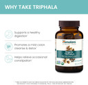 Himalaya Organic Triphala, 2 Month Supply, For Colon Cleanse, Detox & Occasional Constipation, Usda Certified Organic, Non-Gmo, Gluten-Free, Extract & Powder Herbal Supplement, 688 Mg, 60 Caplets60 Count (Pack Of 1)