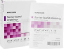 Mckesson Barrier Island Dressing, Sterile, Water-Resistant, 6 In X 6 In, 25 Count, 4 Packs, 100 Total6 X 6 Inch ( 100 Ct)