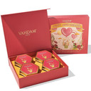 Vahdam, Anniversary Tea Gift Sets (7.05Oz/100+ Cups) Gift Box For Couple | 4 Loose Leaf Tea - Green Tea, Herbal Tea | Gluten Free, Non Gmo | Gifts For Women, Gifts For Men, Gifts For Him/Her