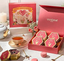 Vahdam, Anniversary Tea Gift Sets (7.05Oz/100+ Cups) Gift Box For Couple | 4 Loose Leaf Tea - Green Tea, Herbal Tea | Gluten Free, Non Gmo | Gifts For Women, Gifts For Men, Gifts For Him/Her