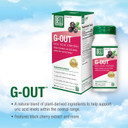 Bell G-Out Uric Acid Cleanse | Recommended For Gout - A Unique Blend Of Herbal Extracts That Helps Maintain Uric Acid Levels Within The Normal Range | 60 Capsules60 Count (Pack Of 1)