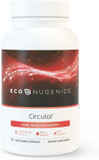 Econugenics Circutol Blood Pressure Supplement For Heart Support With Nattokinase, Hawthorn Extract, L-Carnitine, Salvia Root, Reishi, And Cordyceps Mushrooms - 60 Capsules Econugenics Circutol Blood Pressure Supplement For Heart Support With Nattokinase, Hawthorn Extract, L-Carnitine, Salvia Root, Reishi, And Cordyceps Mushrooms - 60 Capsules