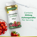 Nature's Bounty Ashwagandha Gummies, 300mg KSM-66 Ashwagandha Extract, Mixed Berry, 60 Gummies