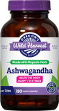 Oregon'S Wild Harvest Organic Ashwagandha Non-Gmo Herbal Supplements For Stress Relief, Immune Support, Balanced Energy Levels & Mood Support (180 Count (Pack Of 1))180 Count (Pack Of 1)