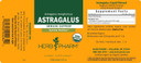 Herb Pharm Certified Organic Astragalus Liquid Extract For Immune System Support - 4 Ounce4 Fl Oz (Pack Of 1)