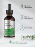 Liquid Chlorophyll Drops | 2 Oz | Vegan, Non-Gmo, And Gluten Free Formula | Natural Peppermint Flavor | By Horbaach