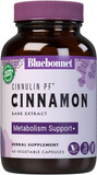 Bluebonnet Cinnulinpf Cinnamon Bark Extract Supplement, 60 Count, White