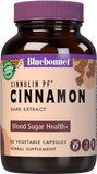 Bluebonnet Cinnulinpf Cinnamon Bark Extract Supplement, 60 Count, White