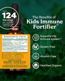 Herb Pharm Kids Certified-Organic Alcohol-Free Immune Fortifier Liquid Herbal Formula, 4 Ounce
