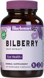 Bluebonnet Bilberry Fruit Extract Supplement, 60 Count