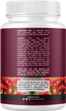 Kidney Support Cranberry Supplement For Women And Men - High Strength Kidney Cleanse Detox & Repair Formula With Stinging Nettle And Astragalus For Kidney And Bladder Health - Non-Gmo Halal And Vegan