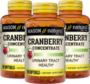 Mason Natural Cranberry 12:1 Concentrate With Vitamin C And E- Supports Antioxidant And Immune Health, Maintains A Healthy Urinary System, 90 Capsules (Pack Of 3)