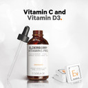 Codeage Black Elderberry Syrup, Vitamin C, Vitamin D, Zinc, Black Currant - Black Sambucus Liquid Drops Supplement For Kids & Adults  Elderberries Juice - Flavonoid, Vegan  2-Month Supply  4 Fl Oz