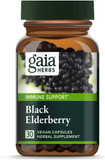 Gaia Herbs Black Elderberry (Sambucus Nigra) 30 Ct, Caps Gaia Herbs Black Elderberry (Sambucus Nigra) 30 Ct, Caps