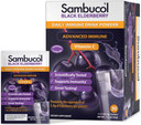 Sambucol Black Elderberry Drink Powder - Daily Immune Black Elderberry Powder With Vitamin C, Vegan Friendly, Sugar Free, Delicious Berry Taste - 30 Count30 Count (Pack Of 1)