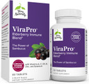 Terry Naturally Virapro - 60 Tablets - Elderberry Immune Blend - Non-Gmo, Gluten Free - 60 Servings
