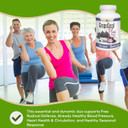 Bioactive Nutrients Grapeseed Plus Supplement With Quercetin - Daily Gse Supplements Made With Naturally Pure Antioxidant Grape Seed Extract Powder - For Women & Men - 120 Vegetable Capsules
