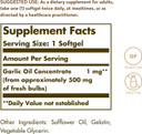 Solgar Garlic Oil Perles, 250 Softgels - Natural Cardiovascular Support - Garlic Oil Concentrate, Reduced Odor - Gluten Free, Dairy Free - 250 Servings